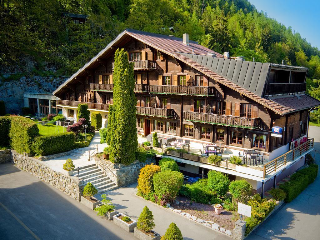 Hotel Aux Mille Etoiles Salvan Dış mekan fotoğraf